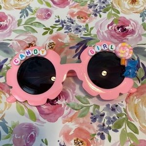 Girls candy girl pink sunglasses